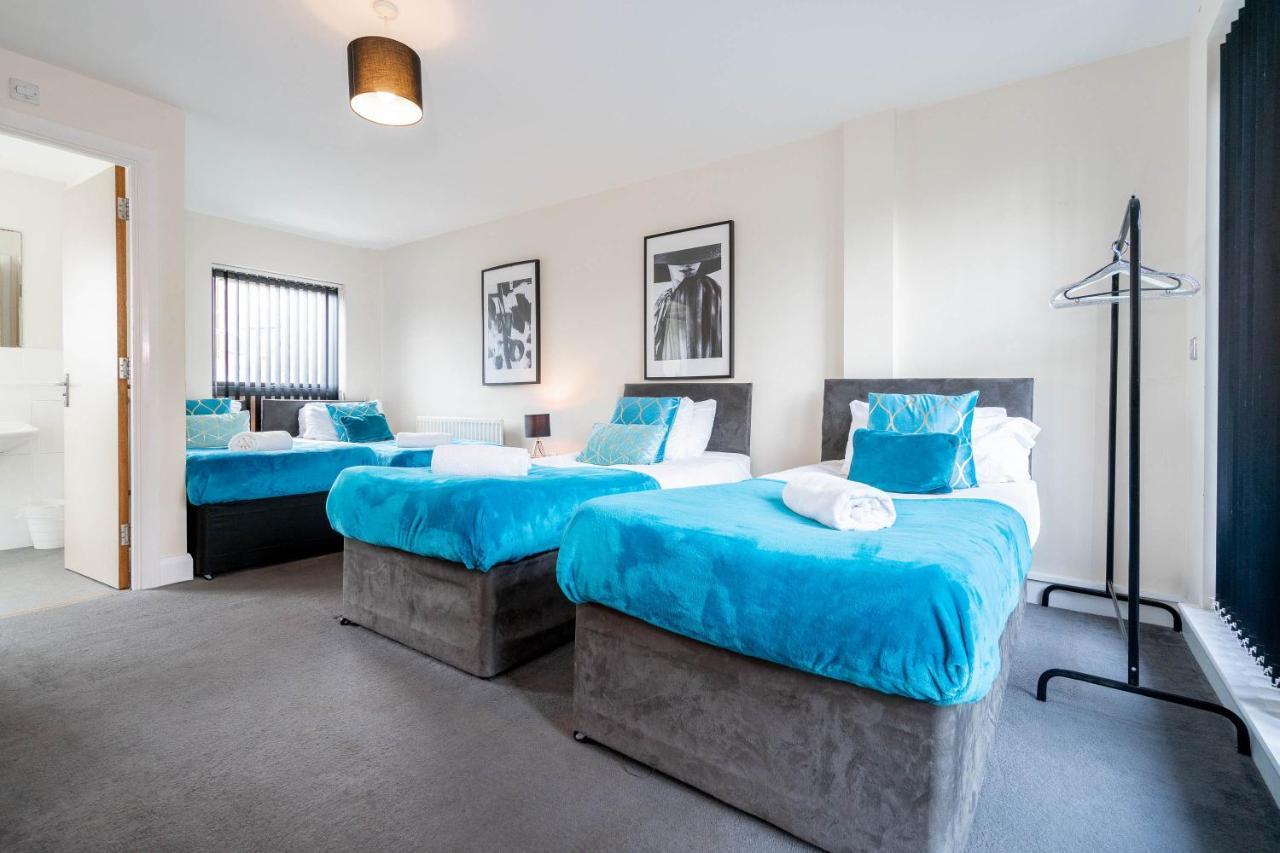 City Centre Townhouse - 3 Bedrooms - Garage - Parking - Top Rated Birmingham Exteriér fotografie